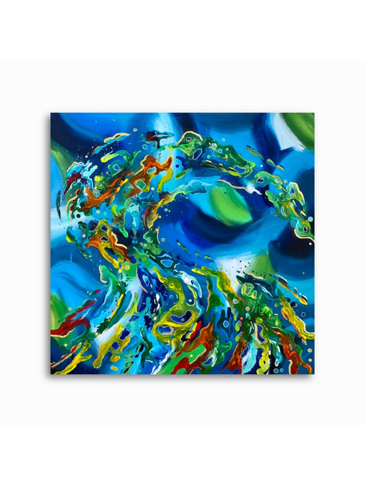 Mike Wagener "INSPIRATION" 80x80 cm