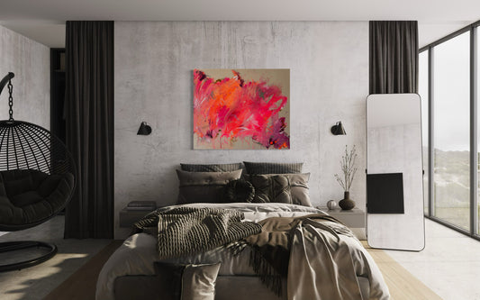 Julia Mann "SOFT YEAH" 100x120 cm