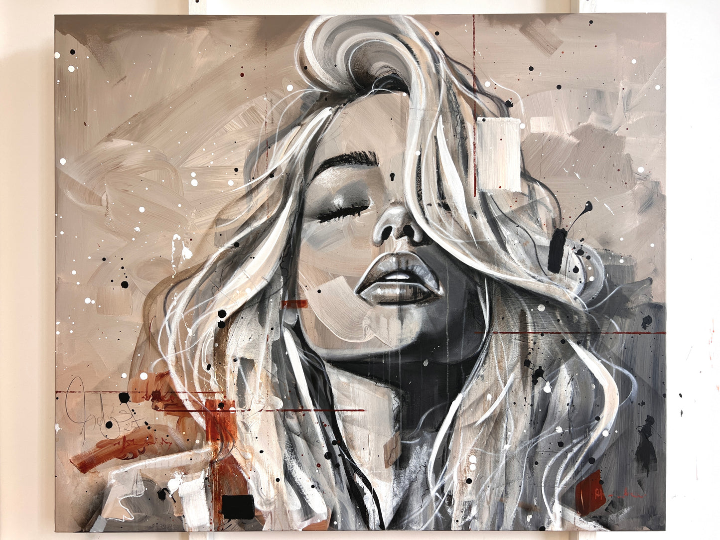Frdy`s Art "SCARLETT" 130x110 cm