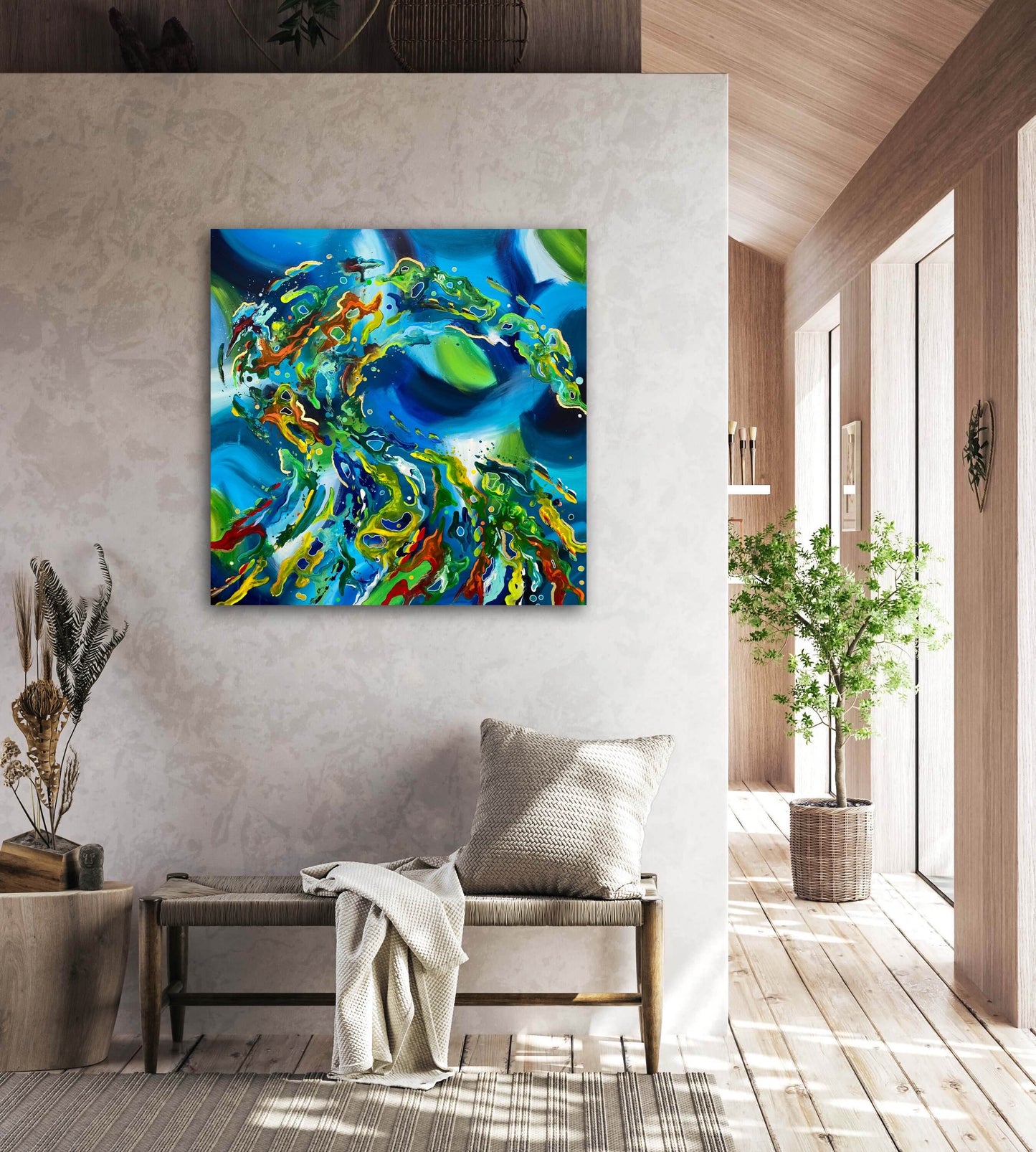 Mike Wagener "INSPIRATION" 80x80 cm
