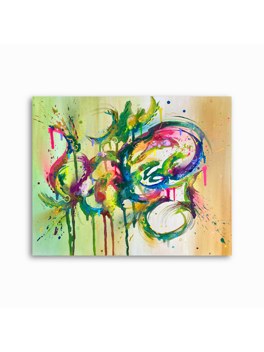 Mike Wagener "DYNAMIC MOVEMENT" 80x100 cm