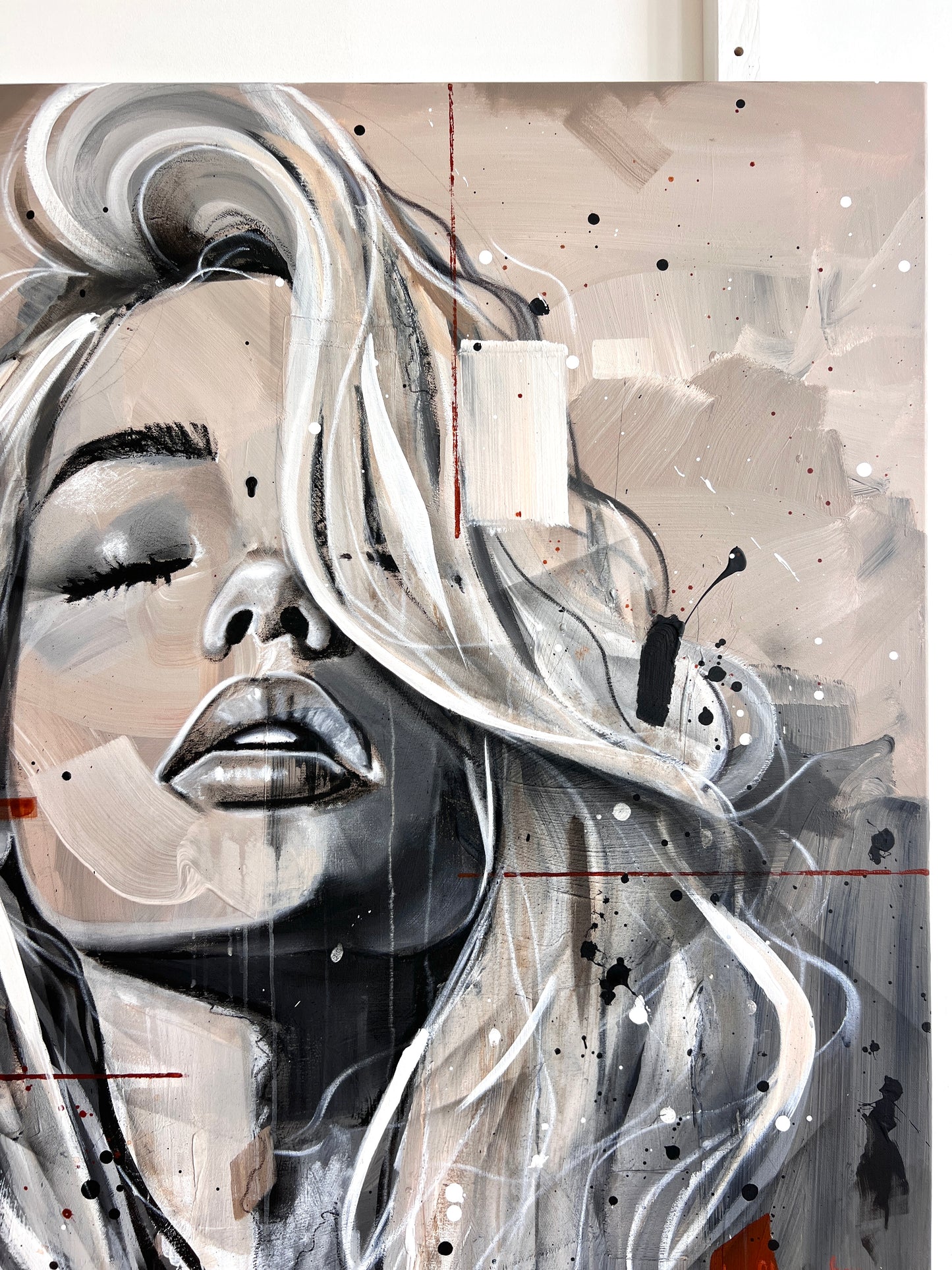 Frdy`s Art "SCARLETT" 130x110 cm