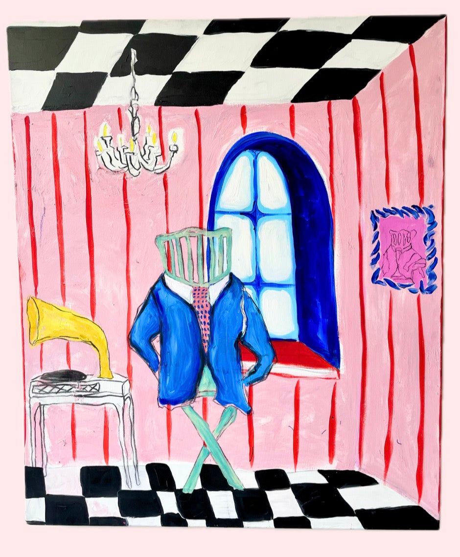 Lisa Pufahl "DER ADEL" 120x100 cm