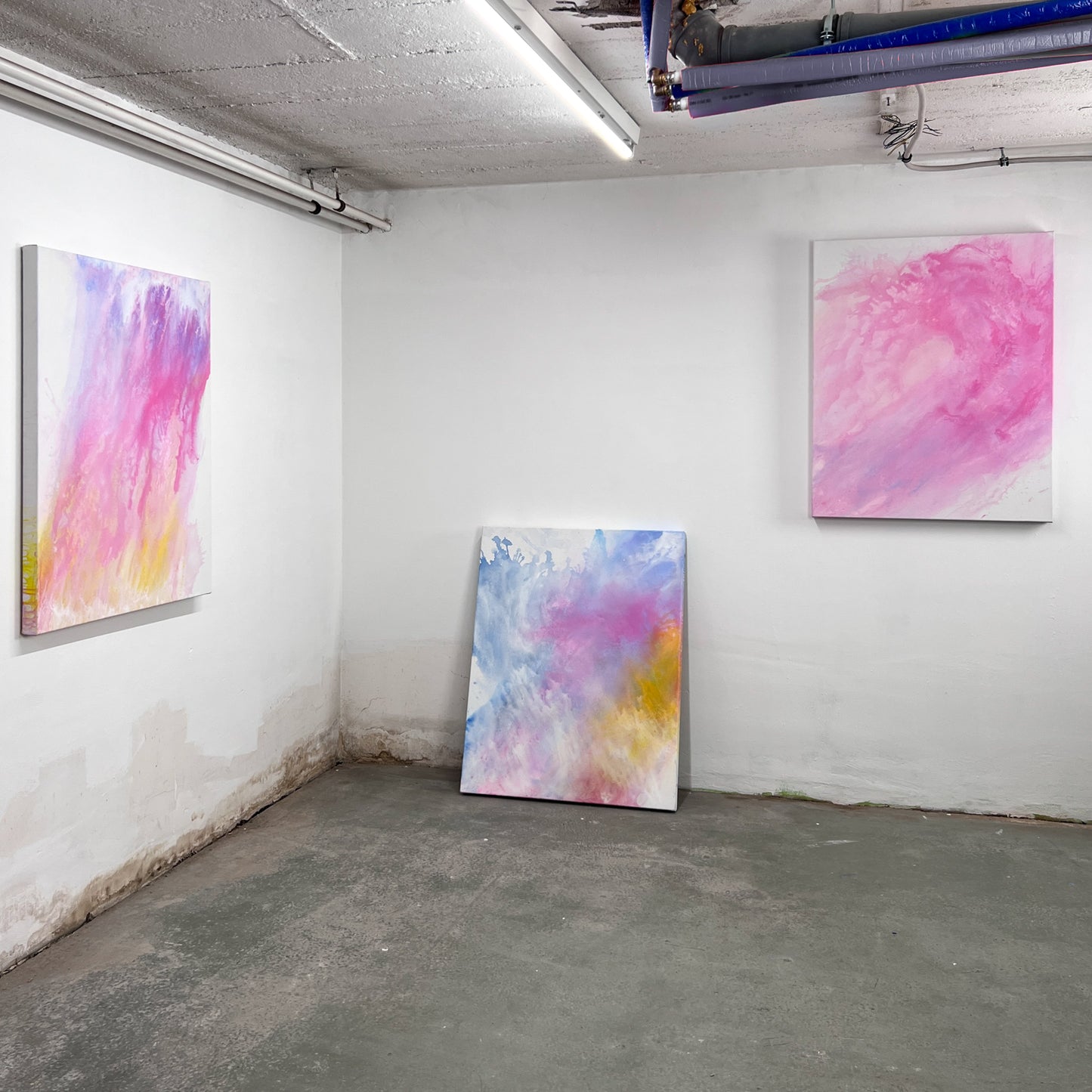 Phil Siebert "Vivid Silence" 80x100 cm