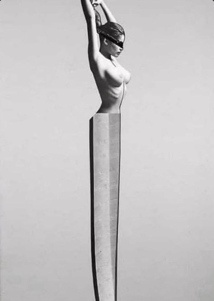 Izzy Weissgerber "LEATHEL WEAPON" 100x50 cm