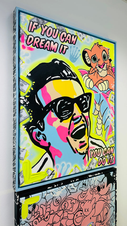 Toskill "IF YOU CAN DREAM IT" 100x80 cm