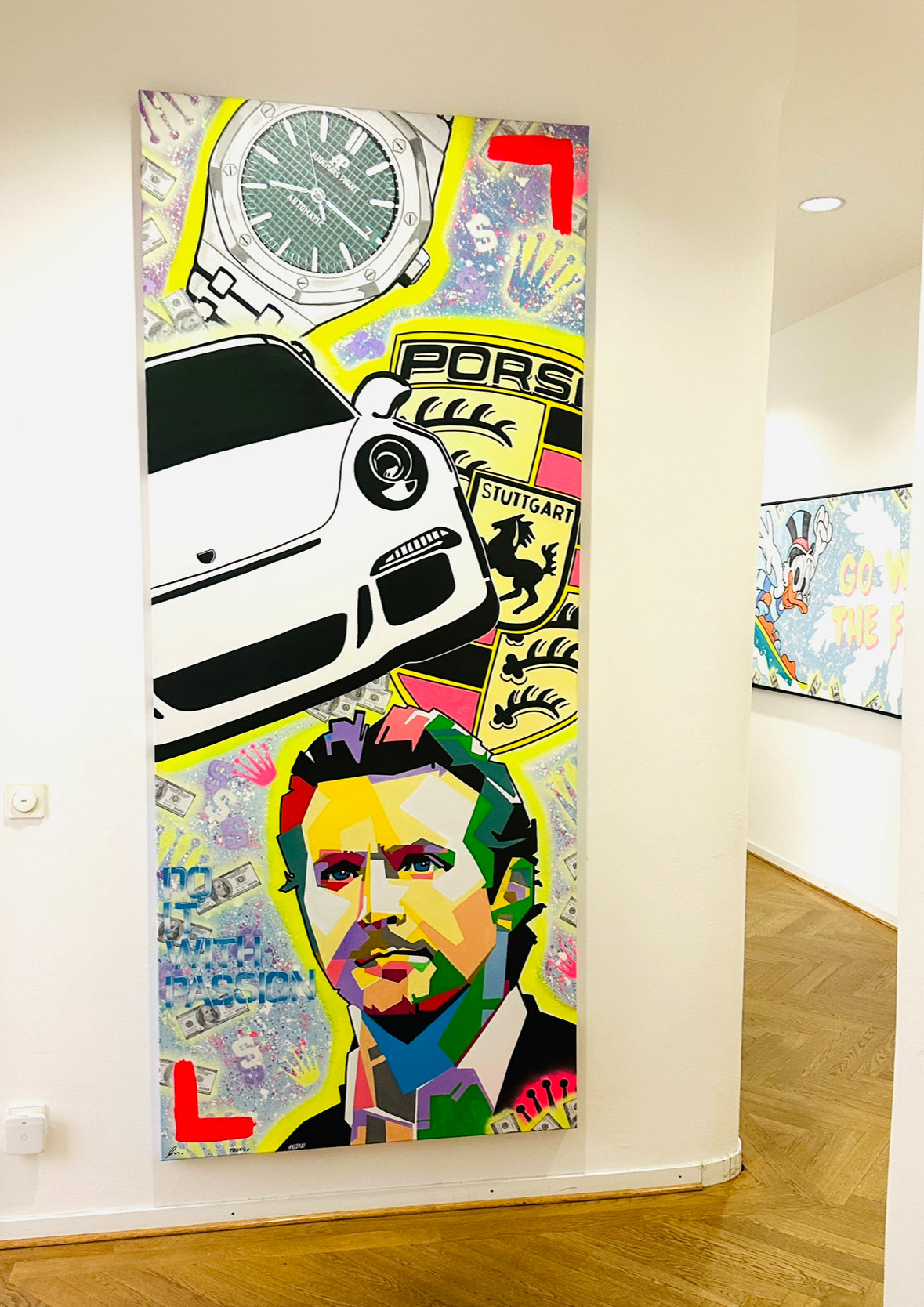 Toskill "DO IT WITH PASSION" 240x100cm
