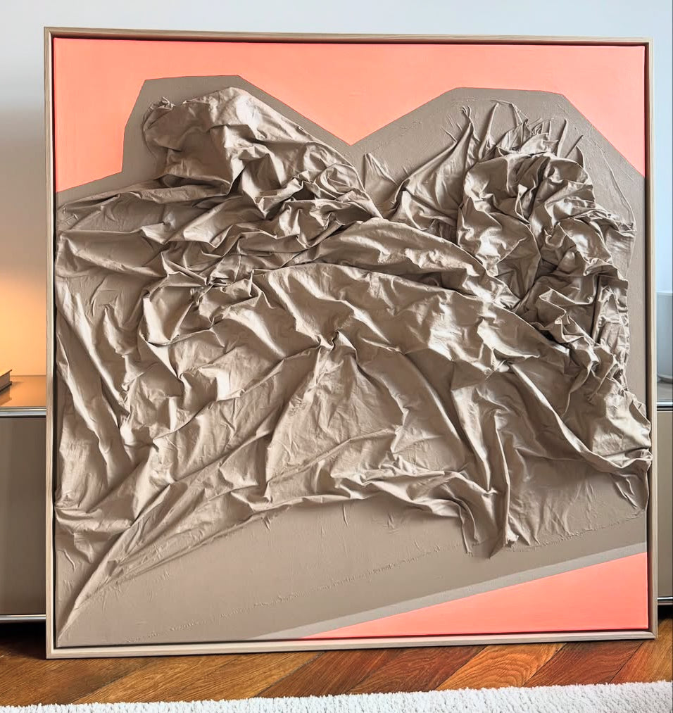 Jessica Eichinger "PEETCH" 100x100 cm