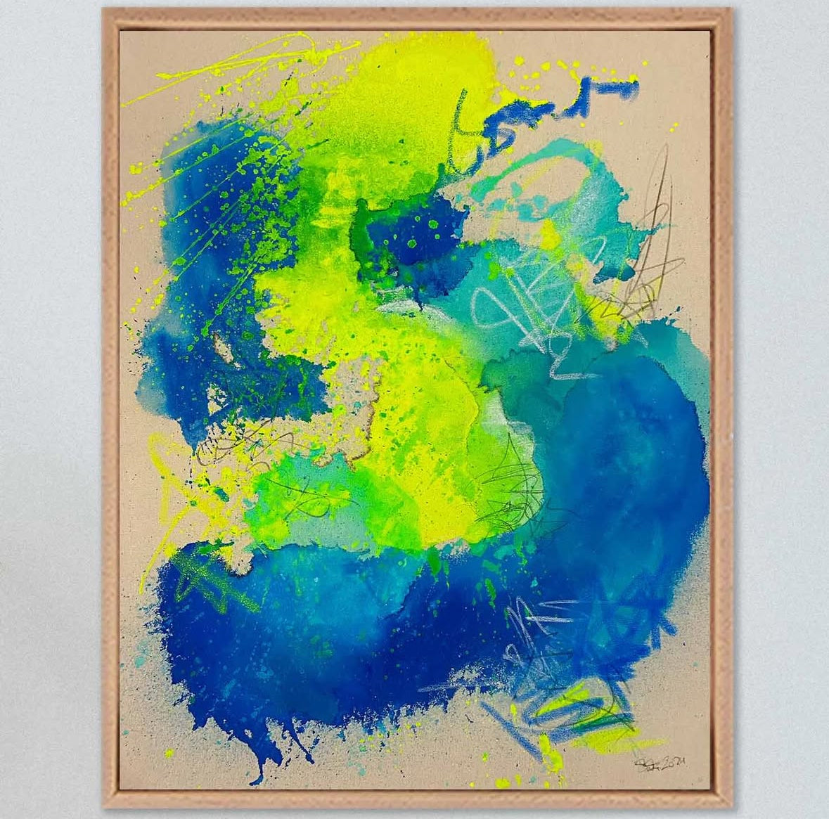 Sophie Friederichs "OCEANS" 60x80 cm