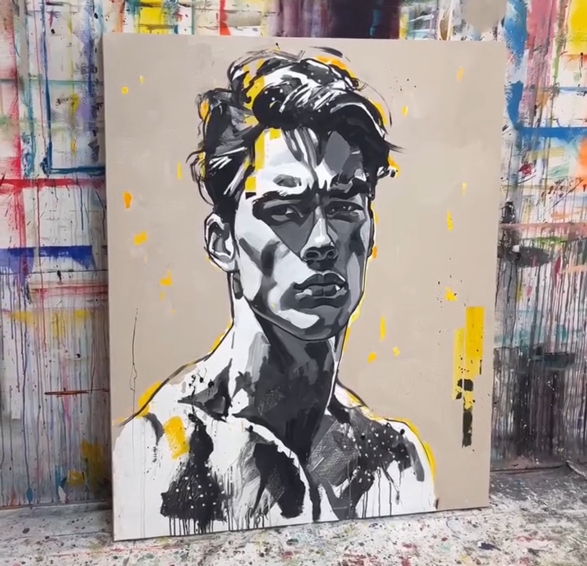 Frdy`s Art "GEORGE" 110x138 cm
