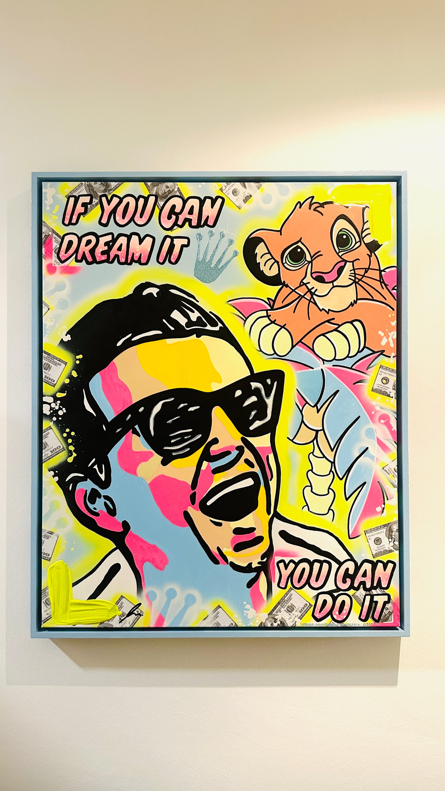 Toskill "IF YOU CAN DREAM IT" 100x80 cm