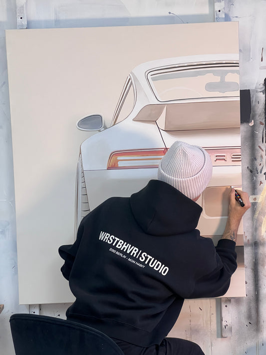 „Porsche Cloud Dancer“ 120x100cm