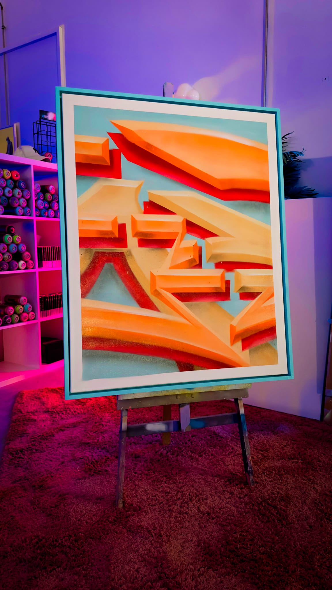 Tesar "Blue Sky" 80x100cm
