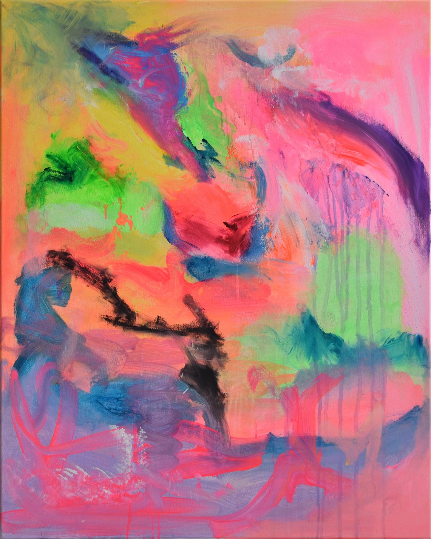 Sebastian Merk "SUNSET OBSERVER" 100x80 cm