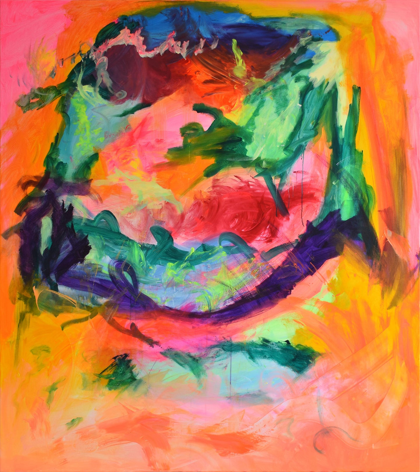 Sebastian Merk "SILHOUETTES" 180x160 cm