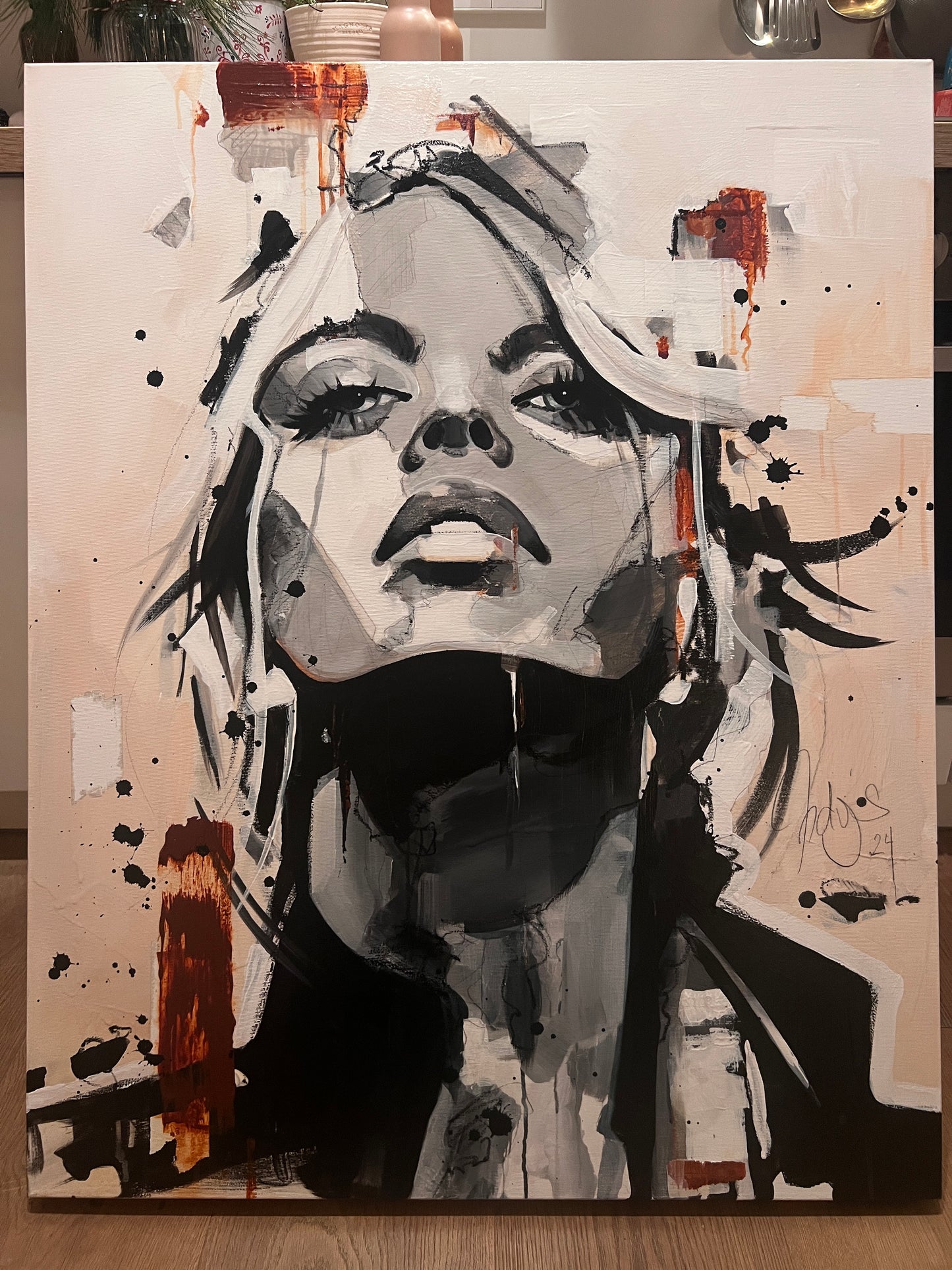 Frdy`s Art "AVRIL" 100x80 cm