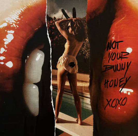 Roya Dee "NOT YOUR BUNNY HONEY" 32x32 cm