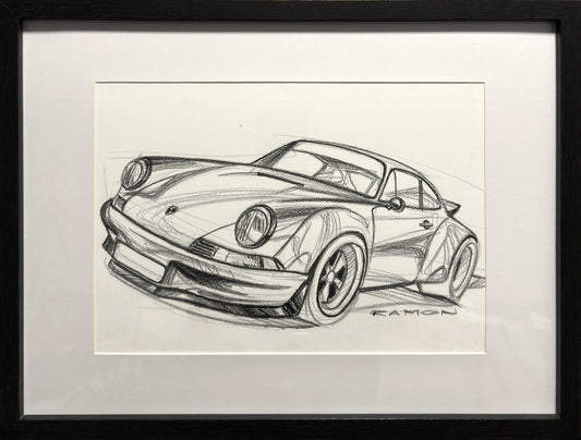 Ramon Bäurle "RWB PORSCHE 964" 30x40cm