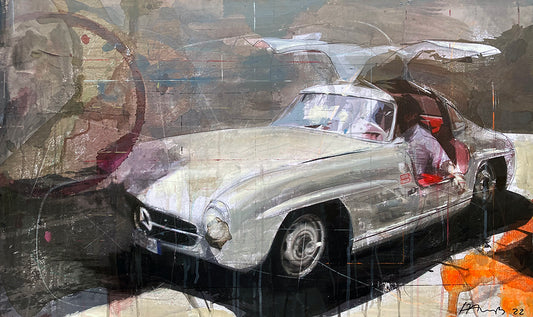 Markus Haub "RACING LEGENDS 1207" 100x60 cm