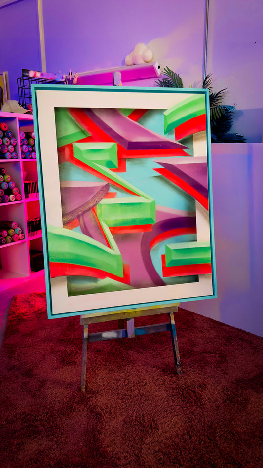 Tesar "The Jungle" 80x100cm