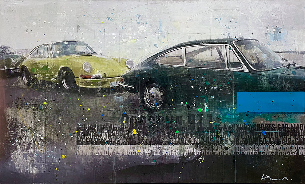 Markus Haub "RACING LEGENDS 1155" 120x75 cm