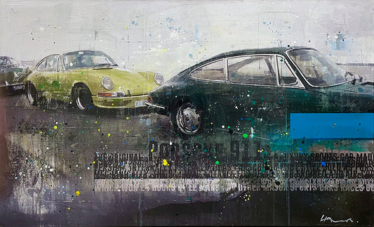 Markus Haub "RACING LEGENDS 1155" 120x75 cm