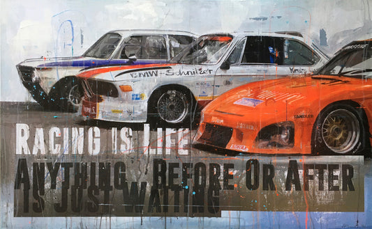 Markus Haub "RACING LEGENDS 1122" 120x75 cm