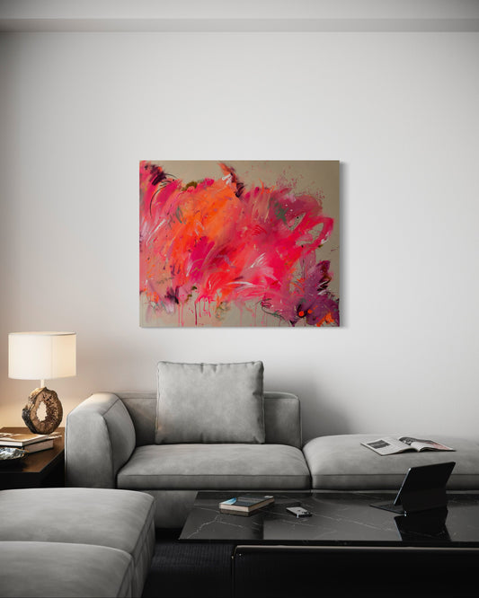 Julia Mann "SOFT YEAH" 100x120 cm