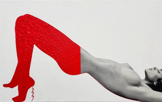 Izzy Weissgerber "HIGH HEEL" 100x170 cm