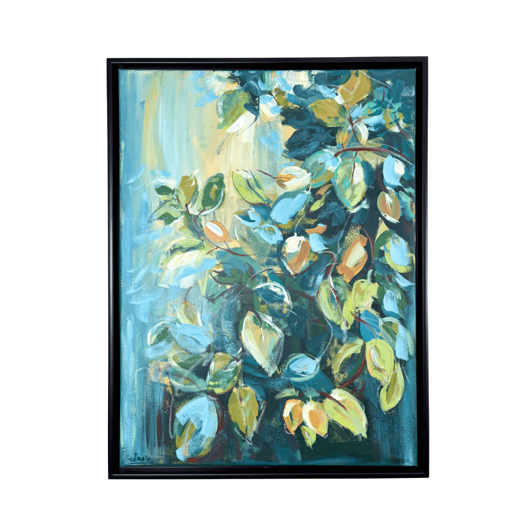 Gerhard Sedlmair "EWIGKEIT IM VERGÄNGLICHEN" 84x64 cm