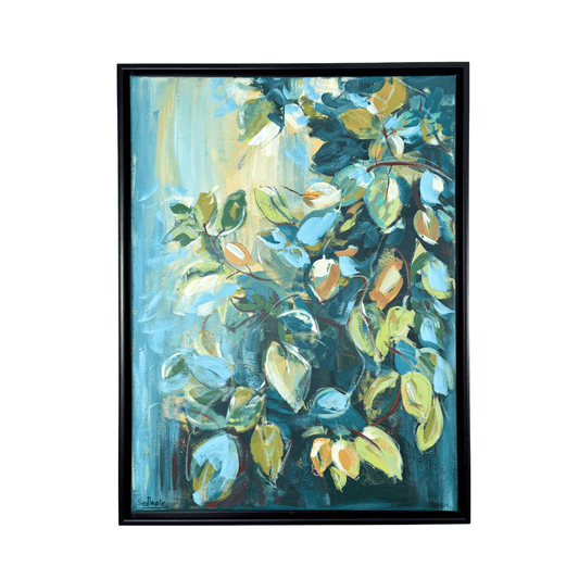 Gerhard Sedlmair "EWIGKEIT IM VERGÄNGLICHEN" 84x64 cm