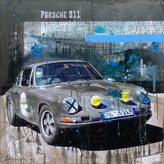 Markus Haub "RACING LEGENDS 1261" 80x80 cm