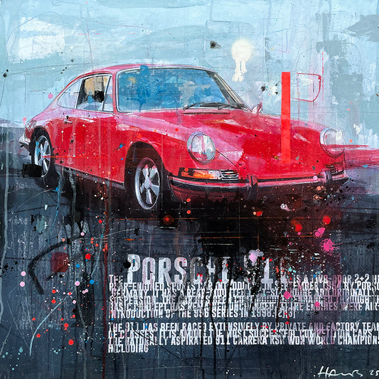 Markus Haub "RACING LEGENDS 1334" 80x80 cm
