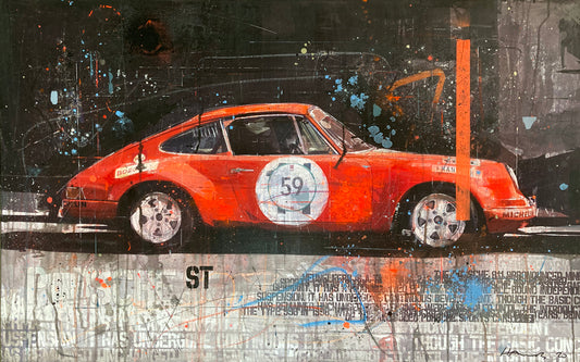 Markus Haub "RACING LEGENDS 1132" 120x75 cm