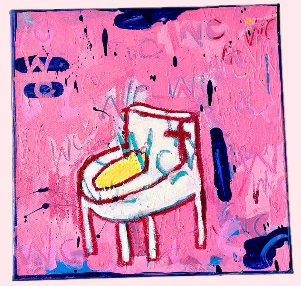 Lisa Pufahl "KLO STUHL" 30x30 cm