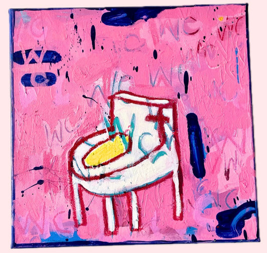 Lisa Pufahl "KLO STUHL" 30x30 cm