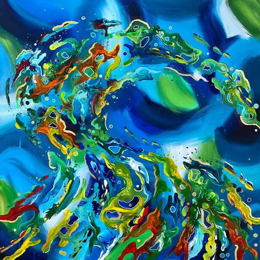 Mike Wagener "INSPIRATION" 80x80 cm