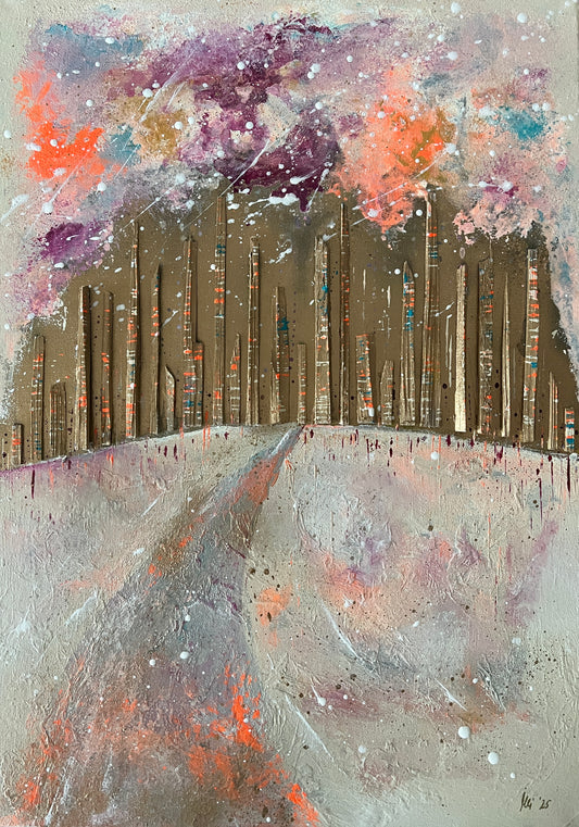 Melanie Lengowski "ALIVE" 50x70 cm