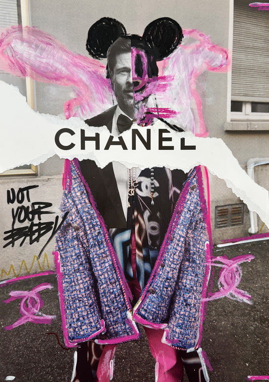 Roya Dee "NOT YOUR BABY" 50x70 cm
