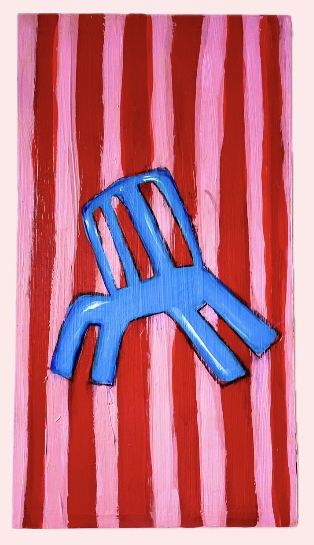 Lisa Pufahl "DIE KATZE" 55x30 cm