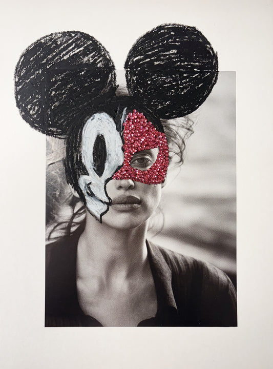 Roya Dee "TWO FACED" 30x40cm