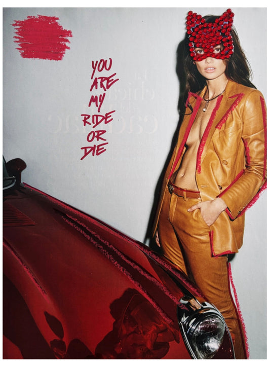 Roya Dee "YOU ARE MY RIDE OR DIE" 30x40cm