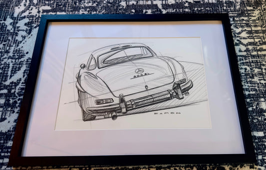 Ramon Bäurle "300SL" 30x40cm