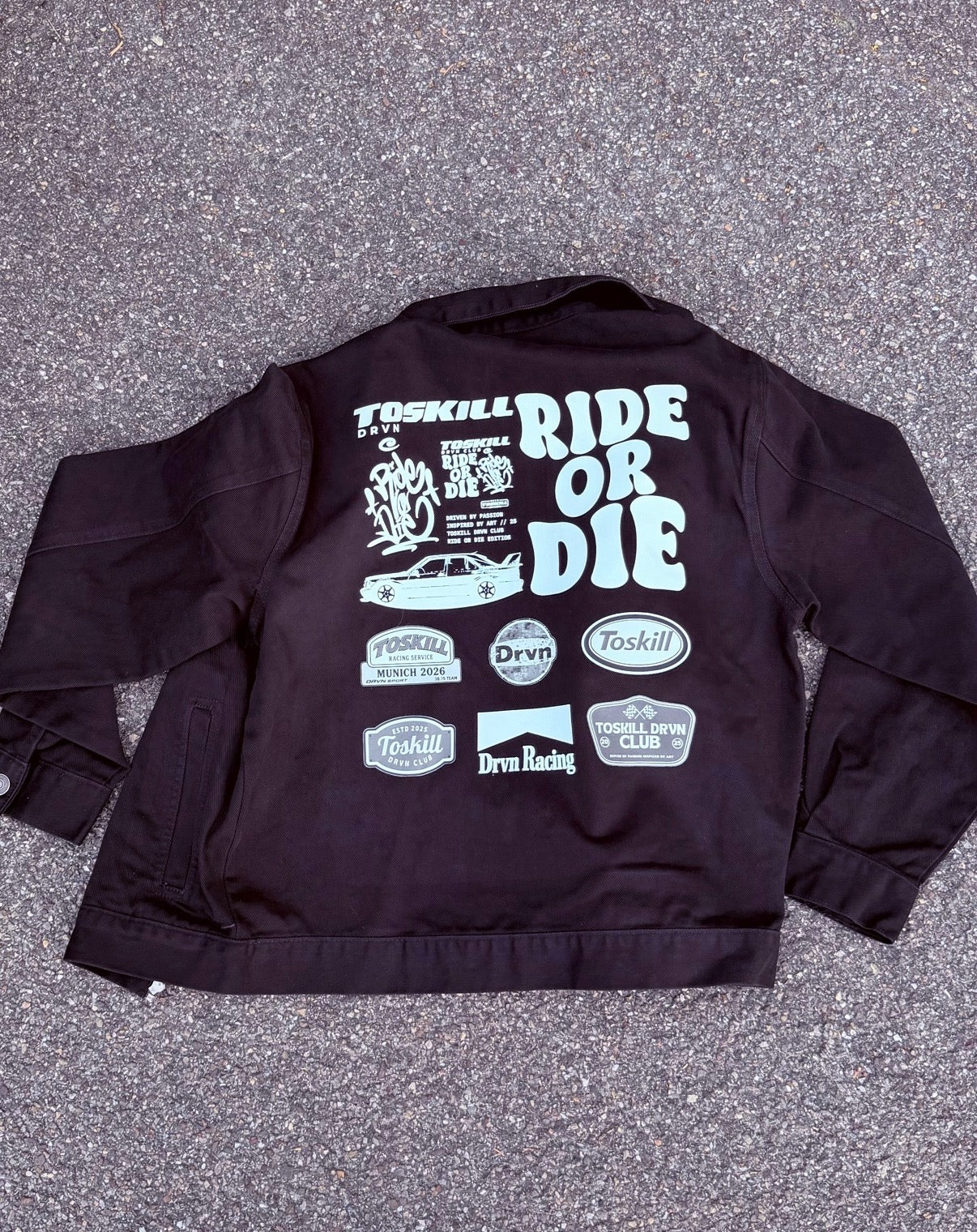 Toskill Drvn  Jacket Ride or Die
