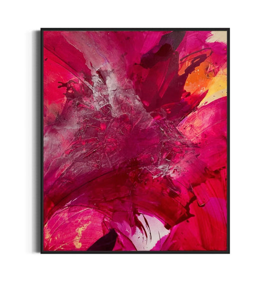 Heartful by Lorena "Lotus" 109x129 cm