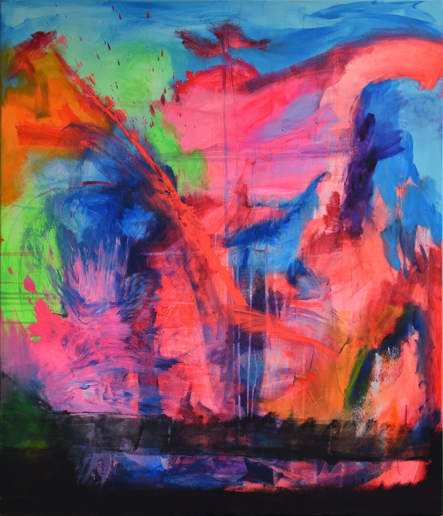 Sebastian Merk "ORIGIN" 140x120 cm