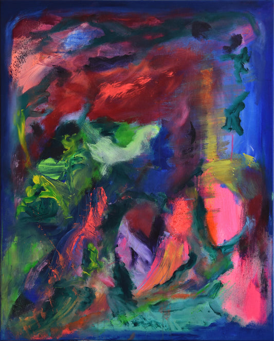 Sebastian Merk "KELP FOREST" 100x80 cm